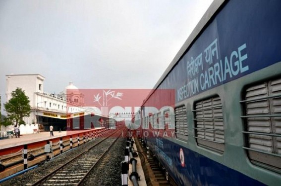 Passenger train service from Agartala likely from April 